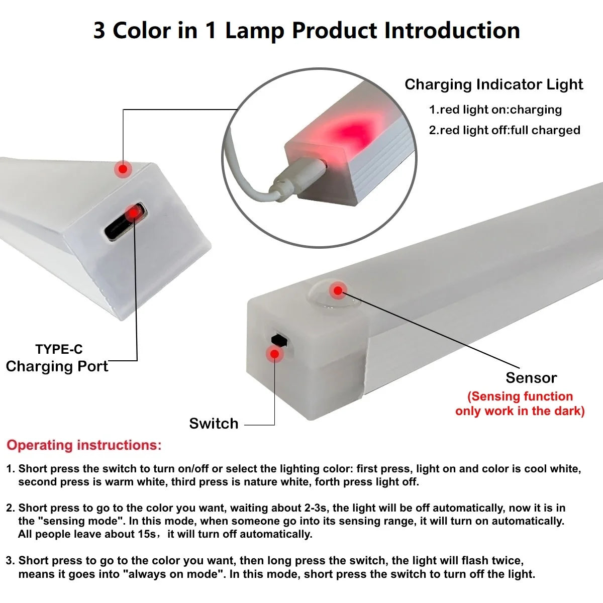 GlowRoom™ LED Motion Sensor Light Bar